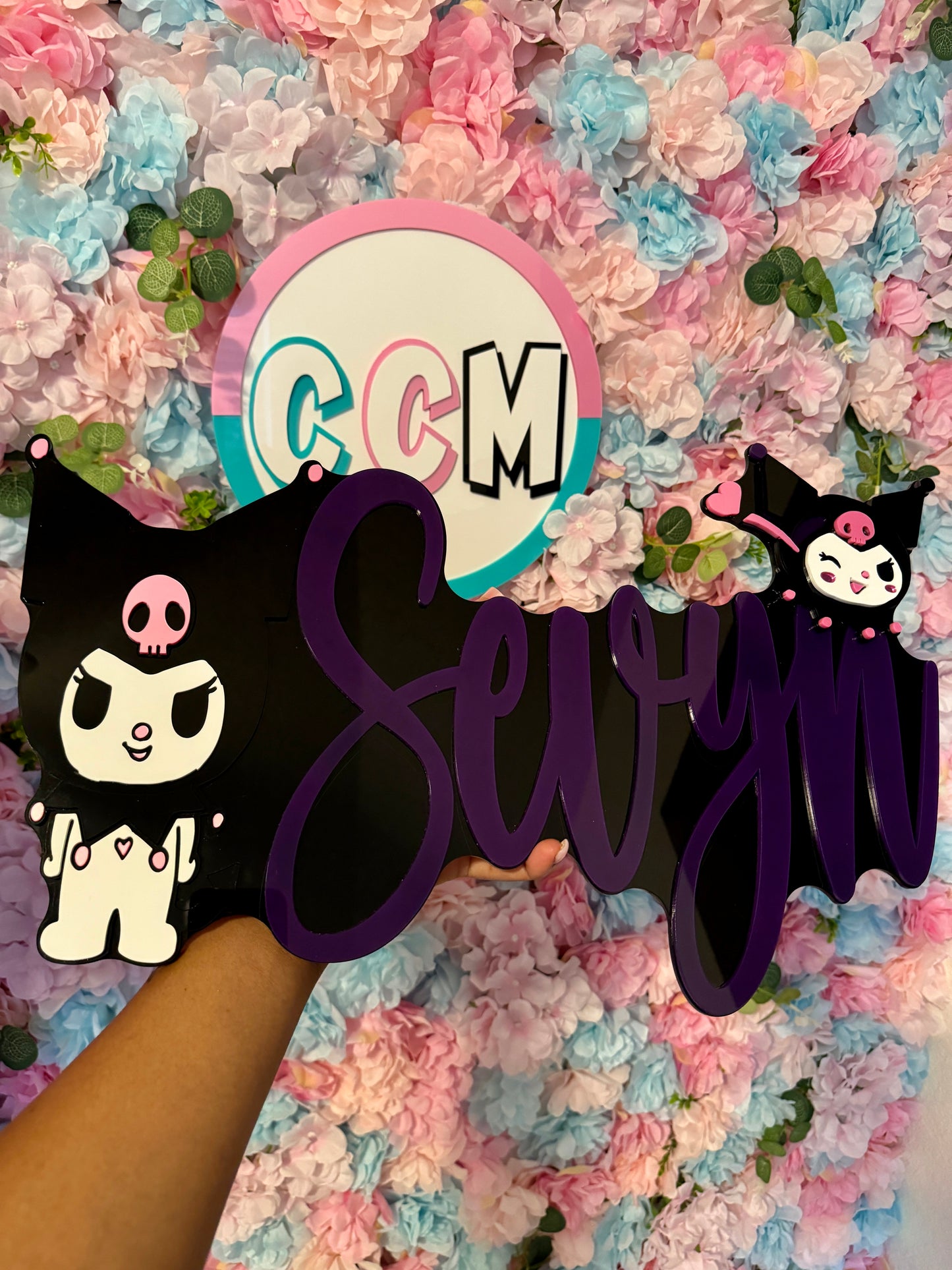 Cartoon Character Sign